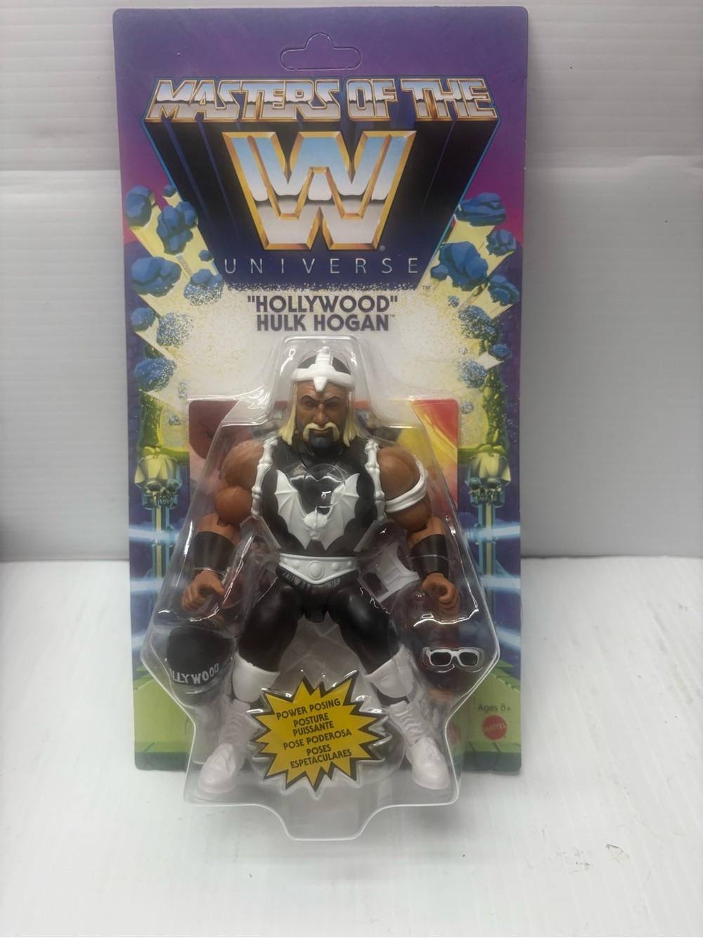 Masters of the WWE Universe "Hollywood" Hulk Hogan Action Figure - Black & White